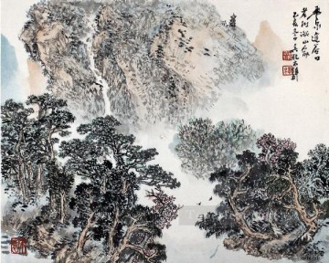 Wu yangmu 5 old Chinese Oil Paintings
